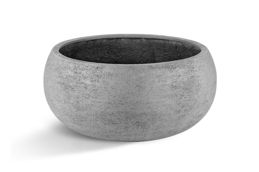 Round Low Balloon Terralite Concrete Planter