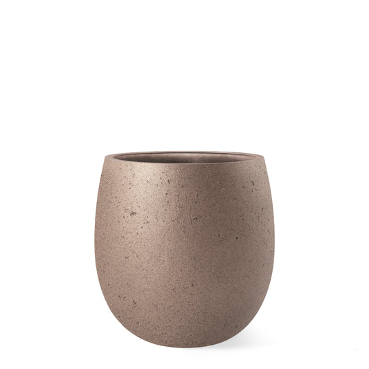 Terralite Egg-Shaped Concrete Pot