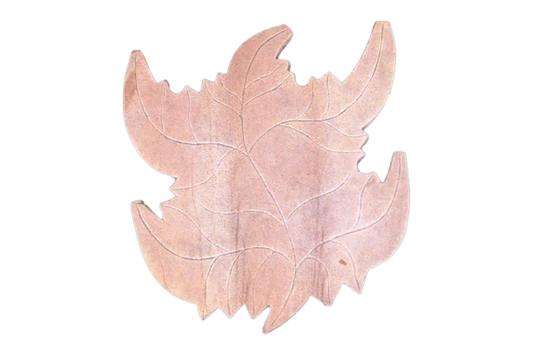 Leaf-Shaped Garden Paver Stone