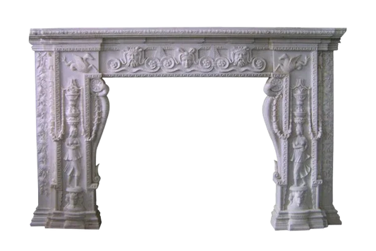 Royal Renaissance Marble Fireplace
