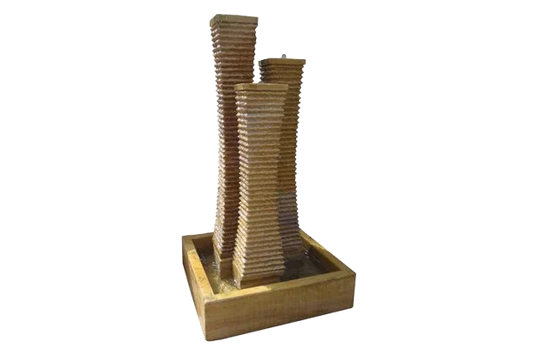 Tower Stone Water Fountain